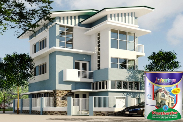 Sơn joton bảo vệ căn nhà bạn tốt nhất khỏi ảnh hưởng môi trường