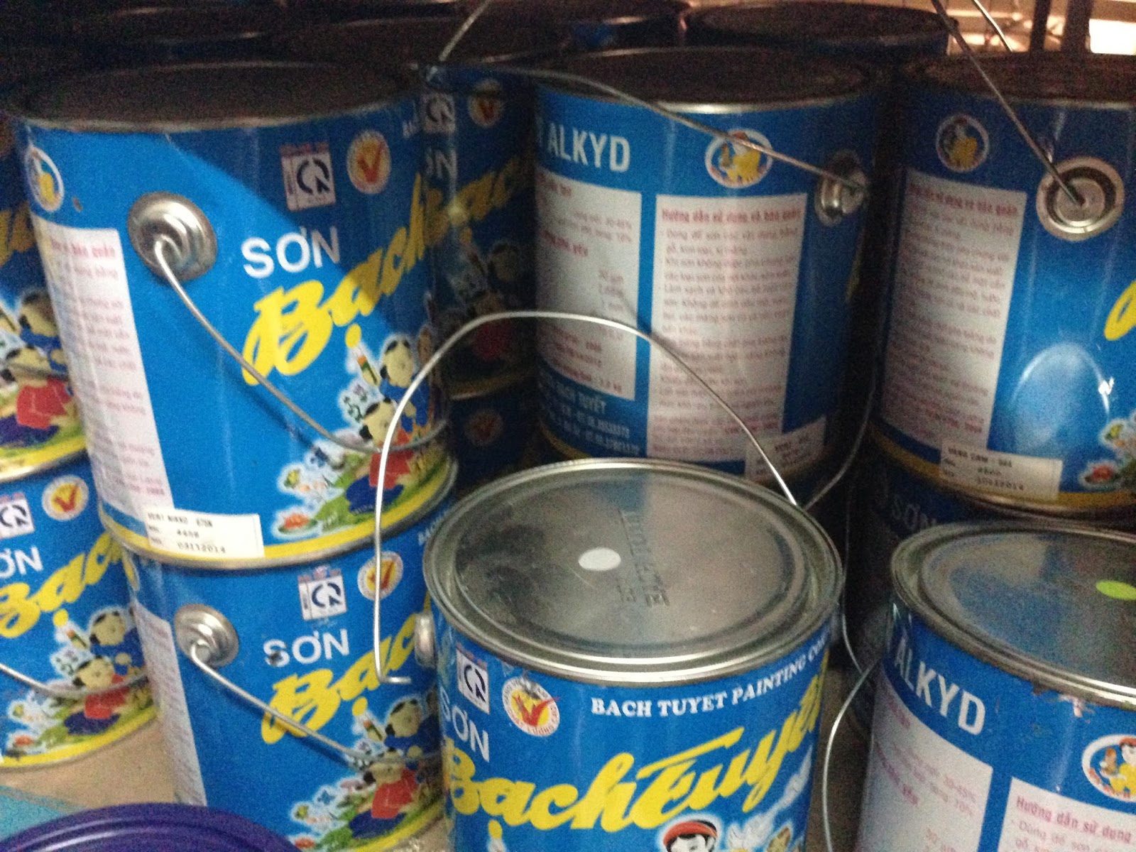 Đại lý sơn bạch tuyết giá rẻ