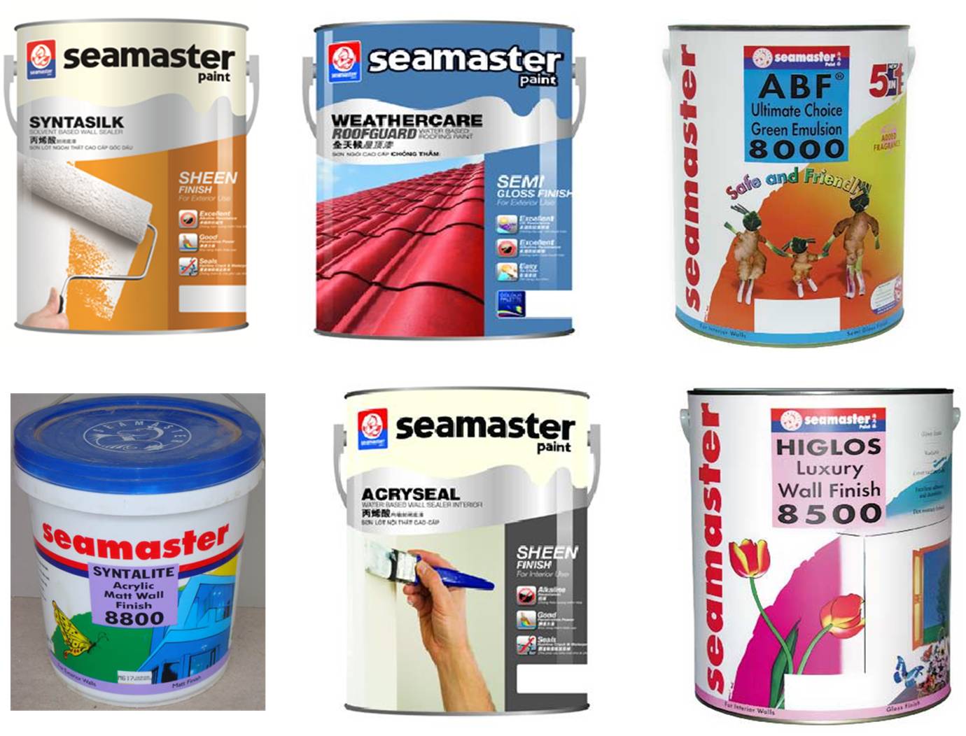 Đại lý bán sơn seamaster chính hãng